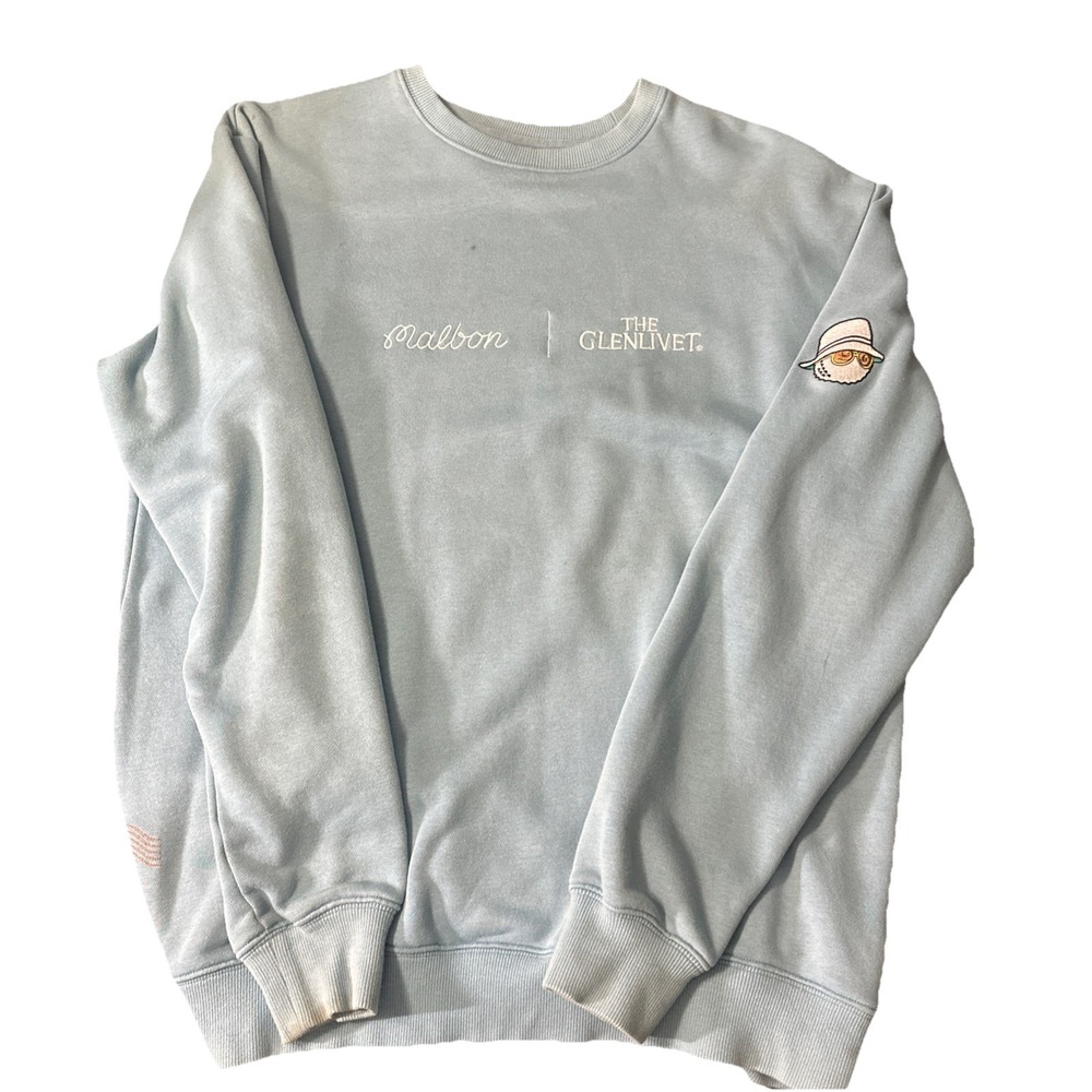 Malbon x The Glenlivet Collaboration Sweatshirt Large RARE